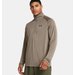 Bluza męska Tech 1/2 Zip Under Armour - Taupe Dusk/Black
