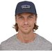 Czapka z daszkiem P-6 Logo Trucker Hat Patagonia - navy blue