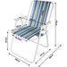 Krzesło plażowe, turystyczne składane WYPRZEDAŻ