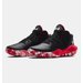Buty koszykarskie Jet 21 Under Armour - czarne/czerwone