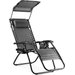 Leżak ogrodowy/plażowy składany Zero Gravity Sun Outtec - grafitowy