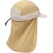 Czapka z daszkiem i osłoną na kark Desert Mullet Black Diamond - Off White-Khaki