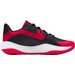 Buty koszykarskie Lockdown 7 Low Under Armour - Red/Black