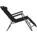Fotel wielopozycyjny z zagłówkiem Level Royokamp - czarny