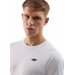 Koszulka męska 4FWSS24TFTSM598 4F - biały