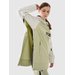 Bluza snowboardowa damska FOB TSOFF289 4F - oliwkowy