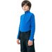 Longsleeve chłopięcy HJZ22 JBIMP001 4F - niebieski