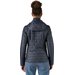 Kurtka puchowa damska Nano Puff Hoody Logo Patagonia - smolder blue
