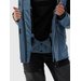 Kurtka snowboardowa damska TTJAF586 4F - denim
