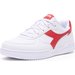 Buty Raptor Low GS Jr Diadora - białe/czerwone
