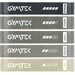 Zestaw gum oporowych do ćwiczeń 0,5-30 kg 5szt Gymtek - szare