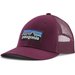 Czapka z daszkiem P-6 Logo LoPro Trucker Hat Patagonia - purple