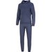Dres juniorski Hooded Fleece Design Adidas - navy