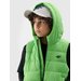 Kamizelka puchowa chłopięca TVJAM169 4F - soczysta zieleń