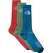 Skarpety Multi Sport Cush Crew Sock 3 pary The North Face - dusk blue/slate moss/ma