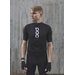 Koszulka rowerowa męska Essential Road Logo Jersey POC - Uranium Black