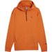 Bluza męska Rad Cal Hooded Half Zip DK Puma - Maple Syrup