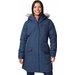 Płaszcz damski Suttle Mountain Long Insulated Columbia - Collegiate Navy