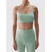 Biustonosz sportowy damski USBAF143 4F - mięta