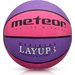 Piłka do koszykówki LAYUP 3 Meteor - różowo-fioletowa