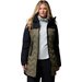 Płaszcz puchowy damski Mountain Croo III Mid Down Columbia - Stone Green, Black