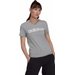 Koszulka damska Loungwear Essentials Slim Logo Adidas - szara