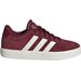 Buty VL Court 3.0 Jr Adidas - bordowe