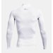 Longsleeve męski HeatGear Armour Comp Mock Under Armour - biały