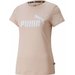Koszulka damska Essentials Logo Tee Puma - różowa