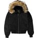 Kurtka męska Harvest Hooded Bomber Jacket Pitbull West Coast - black