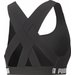 Biustonosz sportowy damski Mid Impact Feel it Puma - czarny