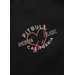 Koszulka damska Oversize Heart Pitbull West Coast - Black