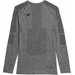 Longsleeve bezszwowy męski 4FAW23USEAM103 4F - chłodny jasny szary melanż