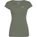 Koszulka damska Puez Melange Dry S/S Tee Salewa - faded green melange