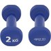 Hantle żeliwne Classic 2x2kg 4Fizjo