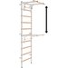 Drabinka gimnastyczna 240x80 cm z drążkiem do ćwiczeń EH-DG05 + DA28 Endorfit - biała
