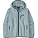 Bluza damska z kapturem W's Retro Pile Hoody Patagonia - Virtually Blue