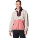 Bluza polarowa damska Sequoia Grove 1/2 Zip Fleece Columbia - Dark Stone/Pink Agave