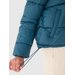 Kurtka puchowa damska TDJAF469 4F - morska zieleń