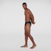 Kąpielówki męskie Tech Panel 7cm Trunks Speedo - black/blue