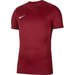 Koszulka męska Dry Park VII SS Nike - bordowa