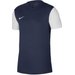 Koszulka juniorska Dri-Fit Tiempo Premier II Jersey SS Nike - granatowa/biała