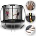 Trampolina Pumpkin 305cm 10ft Outtec - czarna/szara