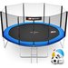 Trampolina 427cm 14FT z siatką zewnętrzną + gratisy Hop Sport
