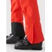 Spodnie narciarskie męskie na szelkach TFTRM0756 4F - czerwony