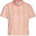 Koszulka damska Brand Love Cropped Tee Adidas - peach