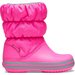 Buty Kids’ Winter Puff Boot Jr Crocs - różowe