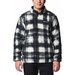 Bluza polarowa męska Rugged Ridge Half Snap Fleece Columbia - Chalk Omblur