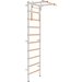 Drabinka gimnastyczna 240x80 cm z drążkiem do ćwiczeń EH-DG05 + DA32 Endorfit - biała