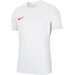 Koszulka męska Dry Park VII SS Nike - biała/czerwona
